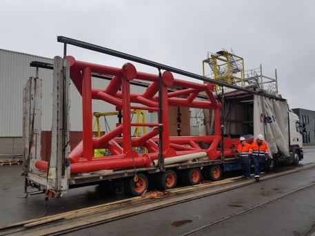 Mobilisation of W2W (Walk to work) vessel